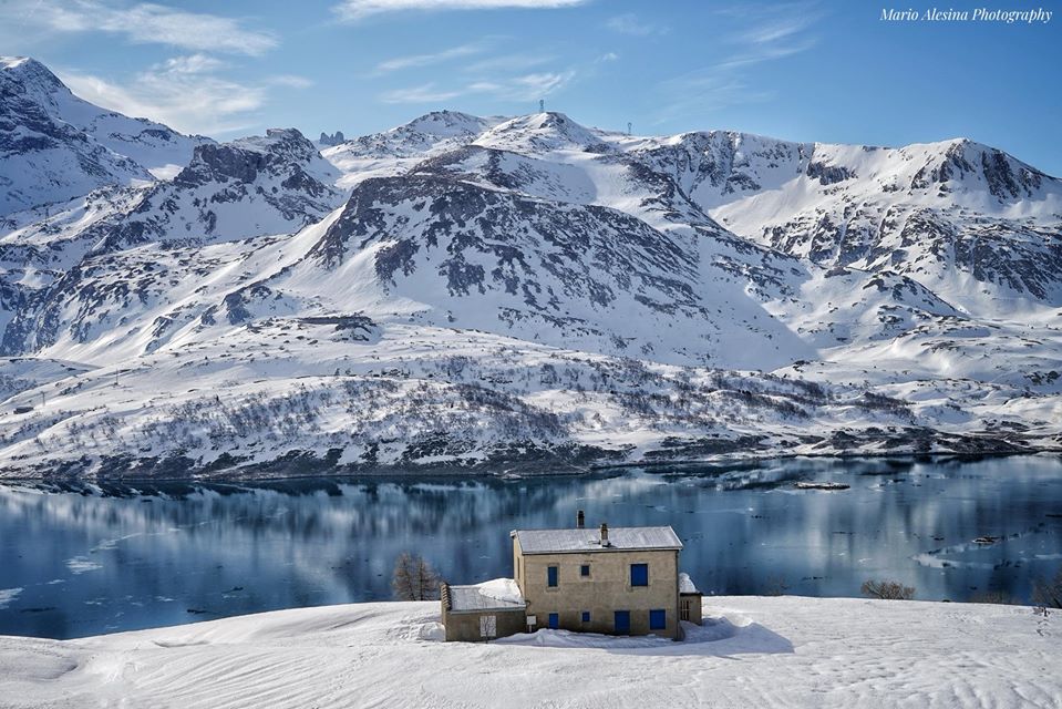 Il lago del Moncenisio (Mario Alesina)